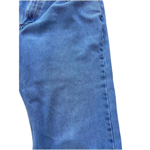 VTG LL Bean Classic Fit Jean 35x29 (32x28) 90s Light Wash Fade Distressed Denim - Picture 15 of 15